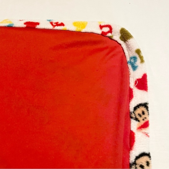 Paul Frank Small Paul Multicolor Patterned Baby Blanket 37” x 29” - Picture 13 of 16